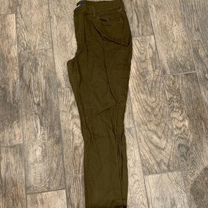 old navy olive super skinny jeans